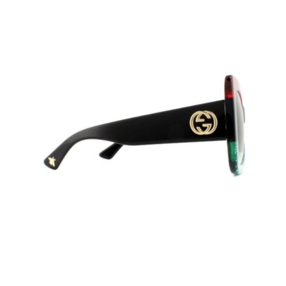 Sale Gucci Black Red and Green sunglasses - Picture 3 of 8